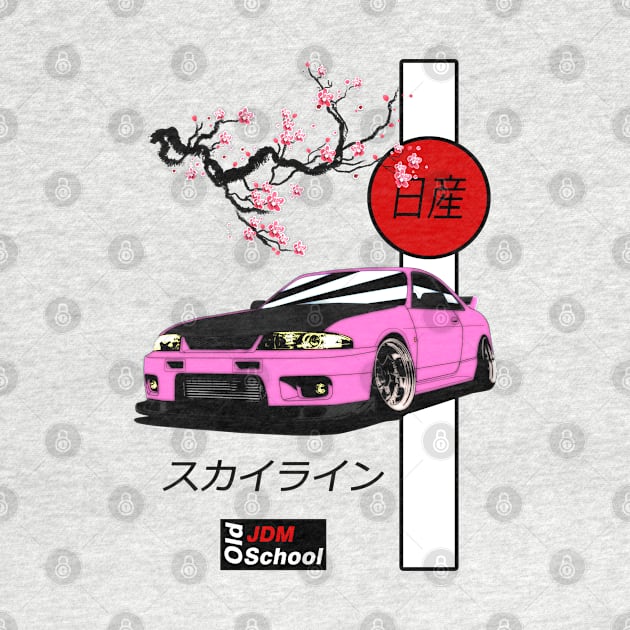 JDM R33 Pink Red Sun Edition by OSJ Store